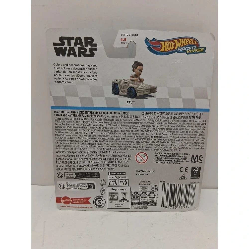 NIB Hot Wheels Racer Verse Star Wars 